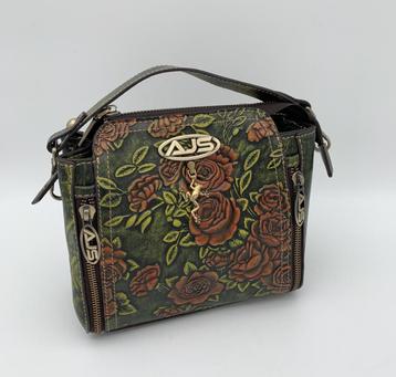 Handtas green rose schoudertas beschikbaar voor biedingen