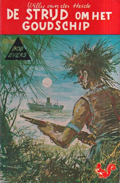 De strijd om het goudschip / Bob Evers-serie / 3, Boeken, Kinderboeken | Jeugd | 13 jaar en ouder, Zo goed als nieuw, Verzenden