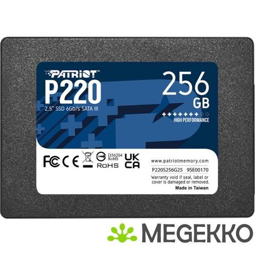 Patriot Memory P220 256GB 2.5  SATA III, Computers en Software, Harde schijven, Nieuw, Verzenden