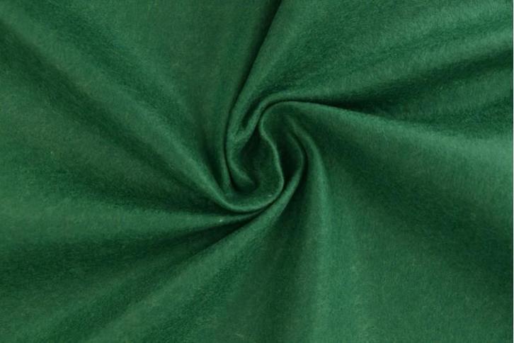 15 meter vilt 3mm - donkergroen, Hobby en Vrije tijd, Stoffen en Lappen, 120 cm of meer, 200 cm of meer, Groen, Nieuw, Polyester