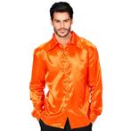 Disco Blouse Oranje Heren, Kleding | Heren, Verzenden, Nieuw