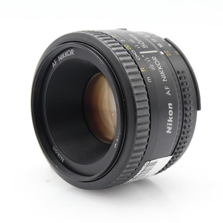 Nikon AF 50mm F/1.8 D | Occasion, Audio, Tv en Foto, Foto | Lenzen en Objectieven, Ophalen of Verzenden