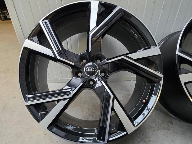 Audi E-Tron Q7 21 inch 9.5J ET36 5x112 velgen Diamond cut, Auto-onderdelen, Banden en Velgen, Banden en Velgen, Nieuw, Herkomst onderdeel bekend