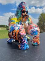 Statue, street Art salamander monkey - 32 cm - polyresine