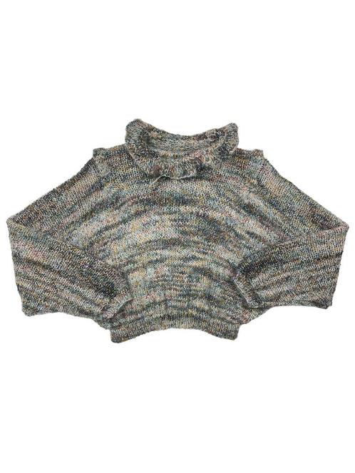 Handgemaakte vintage dames trui (cropped, wol) Maat M, Vêtements | Hommes, Pulls & Vestes, Enlèvement ou Envoi