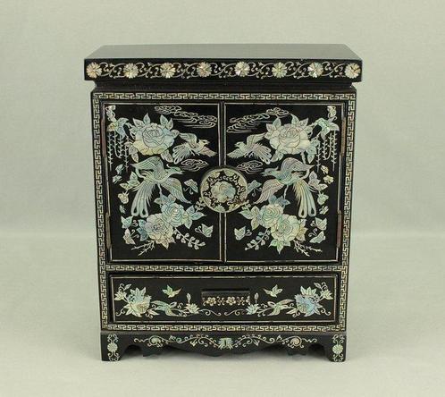 Boîte - Boîte à accessoires de décoration en incrustation de, Antiek en Kunst, Antiek | Overige Antiek