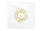 Communie Servetten Goud 33cm 20st, Verzenden, Nieuw