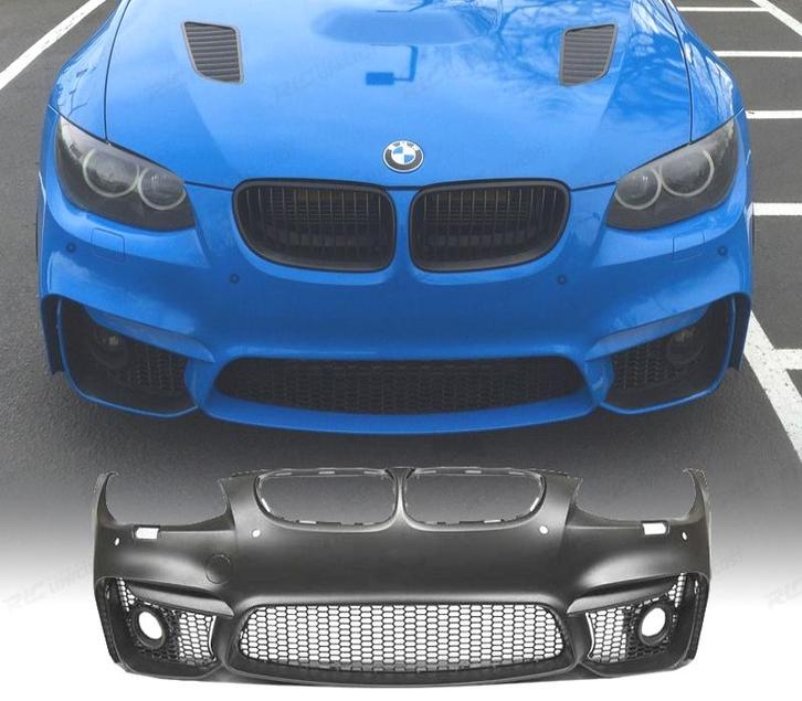 PARE-CHOCS FRONTAL BMW E92 E93 10-13 LOOK M4 PDC GRILLES ANT, Auto-onderdelen, Carrosserie, Verzenden