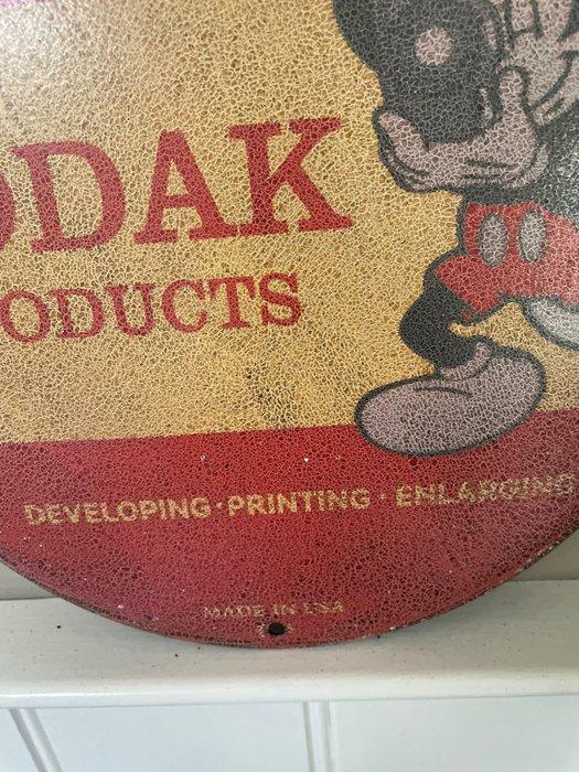 Kodak products - Mickey Mouse - Emaille bord - Emaille, Verzamelen, Disney
