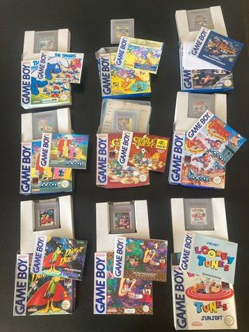 Nintendo - Gameboy Classic - 9 Nintendo Gameboy games -