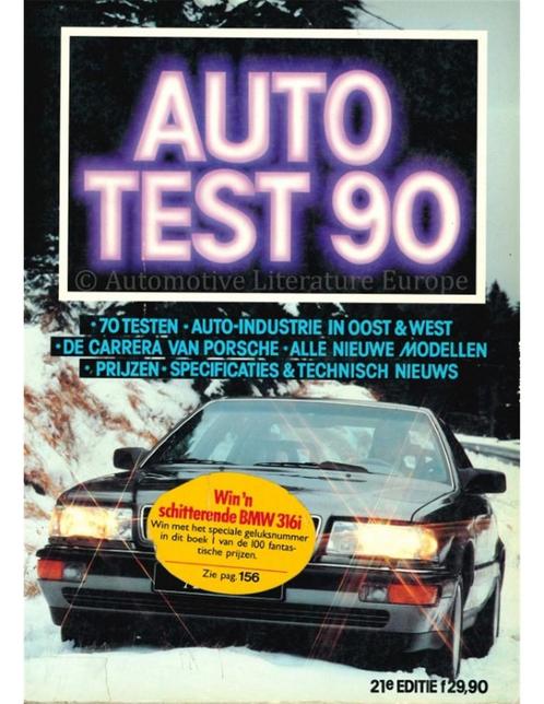 1990 AUTOTEST JAARBOEK NEDERLANDS, Boeken, Auto's | Boeken, Ophalen of Verzenden