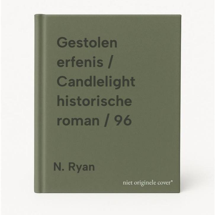 Gestolen erfenis / Candlelight historische roman / 96, Boeken, Overige Boeken, Gelezen, Verzenden