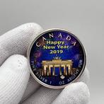 Canada. 5 Dollars 2019 – Happy New Year: Berlin – 1 oz