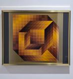 Victor Vasarely (1906-1997) - Axo - 44 , 1968- Op Art-