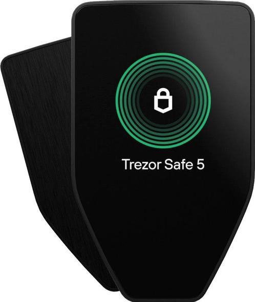 Trezor Safe 5 - Black Graphite hardware, Computers en Software, Overige Computers en Software, Verzenden