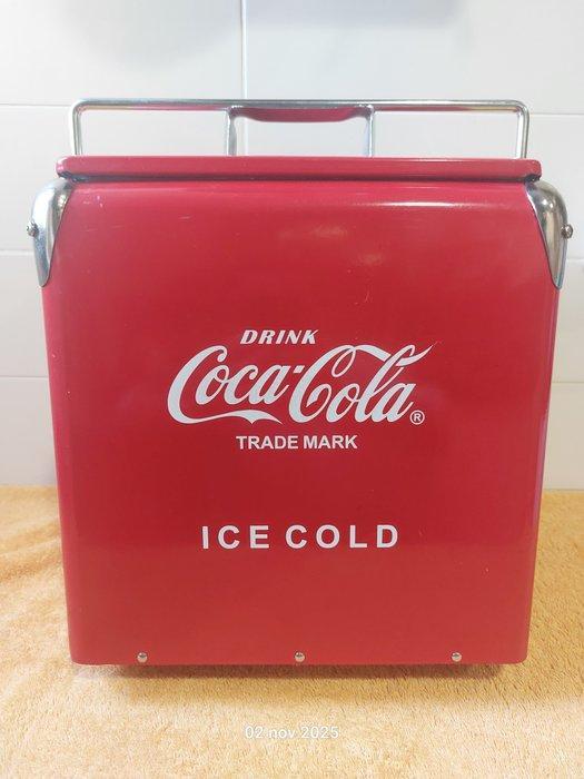 Coca Cola - Koelkast - Staal, Aluminium, Antiek en Kunst, Antiek | Wandborden en Tegels