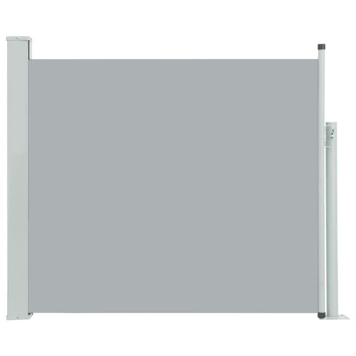 Uittrekbaar Tuinscherm Grijs 100x300 | Tweede Kansje | OP=OP, Tuin en Terras, Tuinschermen, Nieuw, IJzer, 100 tot 150 cm, 200 cm of meer