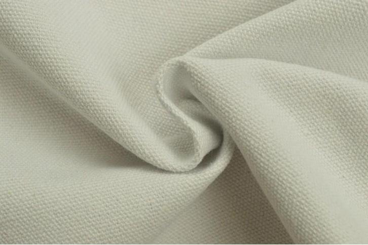 10 meter canvas stof - wit - Katoenen stof, Hobby en Vrije tijd, Stoffen en Lappen, 120 cm of meer, 200 cm of meer, Wit, Nieuw