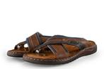 Nelson Slippers in maat 43 Cognac | 5% extra korting, Kleding | Heren, Schoenen, Slippers, Overige kleuren, Verzenden, Gedragen