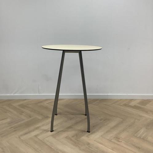 Tweedehands sta-tafel, (hxbxd) 110x80x80 cm, Ahorn blad -, Huis en Inrichting, Tafelonderdelen, Gebruikt