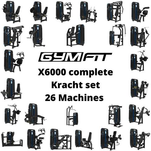 GymFit X6000 complete Kracht set | 26 apparaten |, Sports & Fitness, Équipement de fitness, Envoi
