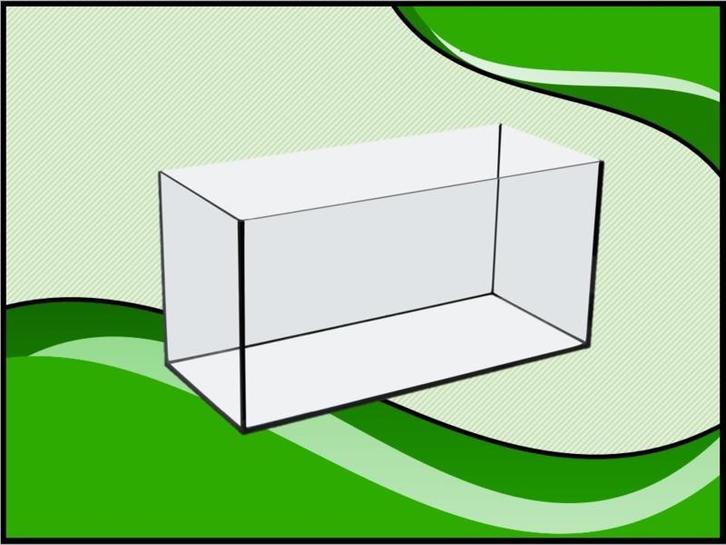 Volglas aquarium 100x40x50cm (Volglas aquaria), Dieren en Toebehoren, Vissen | Aquaria en Toebehoren, Nieuw, Verzenden