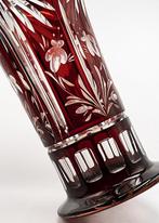 Monumental Kralik Art Nouveau Crystal Glass Vase 1910 - Vaas, Antiek en Kunst, Antiek | Glaswerk en Kristal