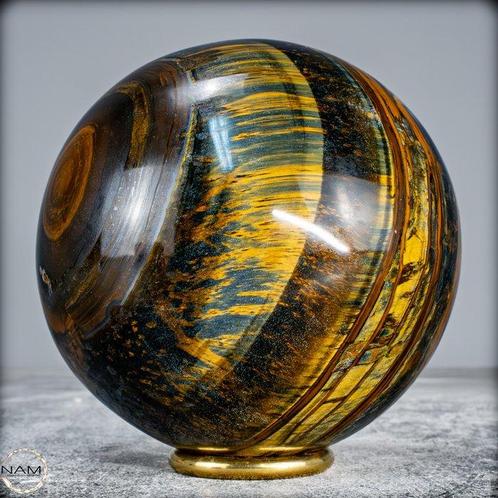 Natuurlijke hoge kwaliteit tijgeroog Gebied- 1548.15 g, Verzamelen, Mineralen en Fossielen