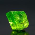 Subkwadratisch natuurlijke tsavoriet kristal • 1,65 ct •, Verzamelen