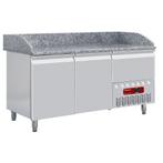 D-TP23/P9 Table frigo 2 portes 600x400, 1 tiroir neutre (4x, Verzenden, Nieuw in verpakking
