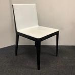 complete set 2 stuks B&B Italia EL eetkamer stoel, wit leder, Huis en Inrichting, Gebruikt, Zwart