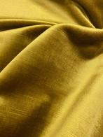 DEDAR - Prachtige fluweel Dedar iriserend geel / groen -