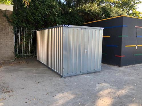 Zelf op te bouwen container schuur | Materiaalcontainerstore, Jardin & Terrasse, Abris de jardin