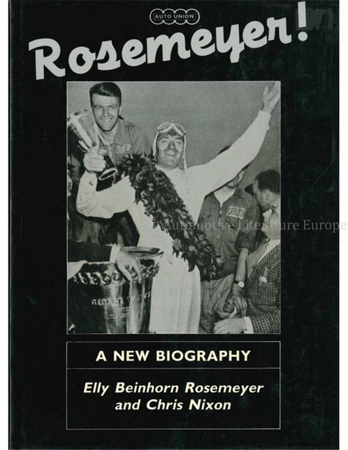 ROSEMEYER ! A NEW BIOGRAPHY, Livres, Autos | Livres