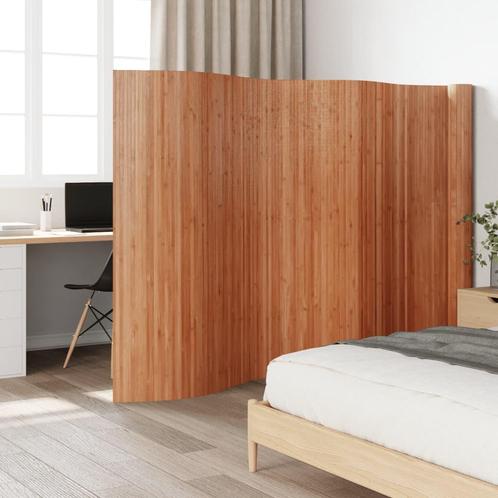 vidaXL Kamerscherm 165x800 cm bamboe bruin, Huis en Inrichting, Woonaccessoires | Overige, Nieuw, Verzenden