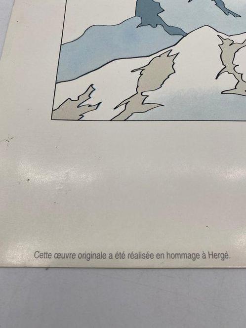 Tibet Offset Print - Tintin - Hommage à Hergé par Tibet -, Boeken, Stripverhalen