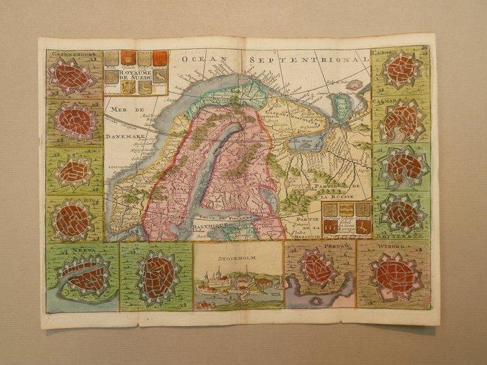 Europa - Scandinavië / Noorwegen / Zweden / Finland; J., Boeken, Atlassen en Landkaarten