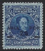 Venezuela 1937 - Bolivar surimprimé « 25c » - Yver Tellier, Gestempeld