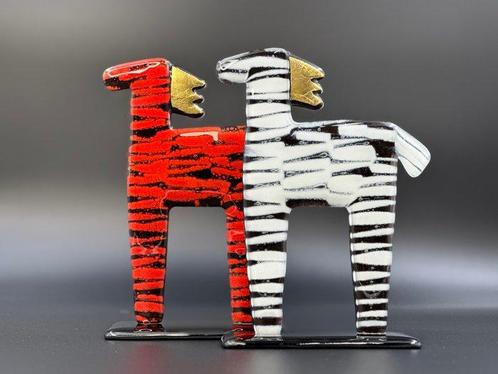 Studio Habrat - Maciej Habrat - Figuur - Horses  (2) -, Antiek en Kunst, Antiek | Glaswerk en Kristal