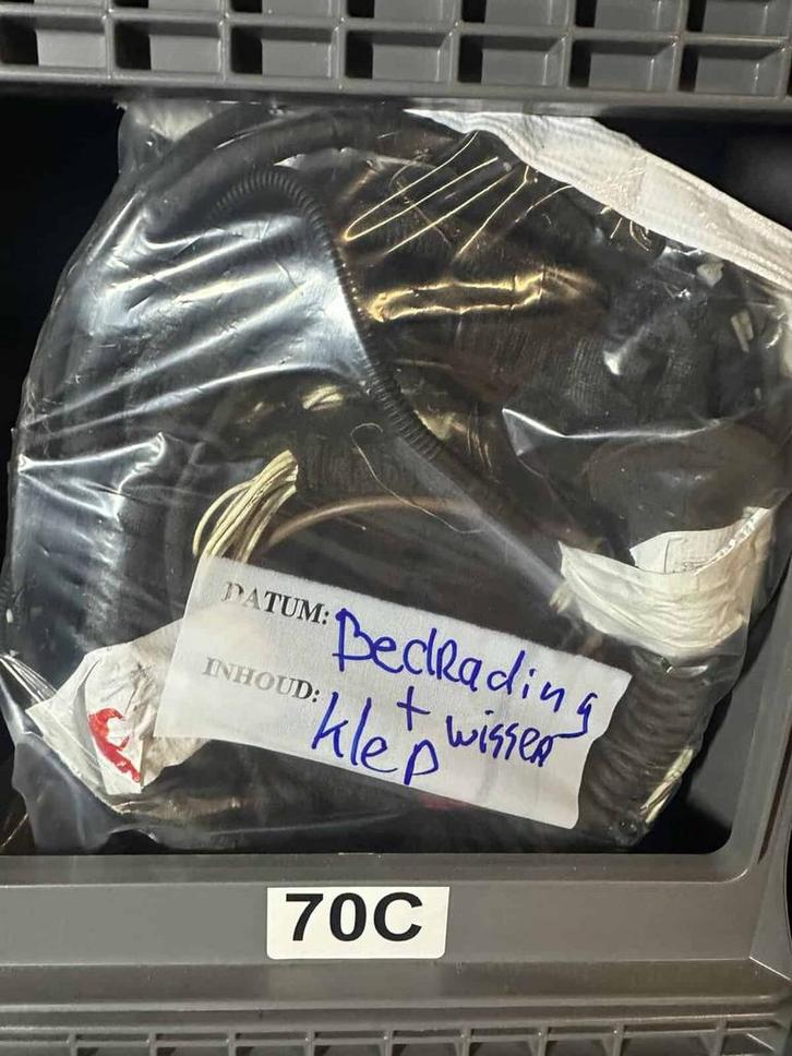 Bedrading achterklep plus ruitenwissermotor Volkswagen Tr..., Auto-onderdelen, Carrosserie, Gebruikt, Volkswagen, Ophalen of Verzenden