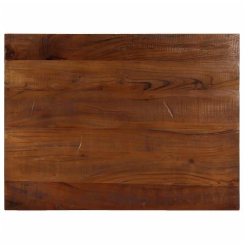 vidaXL Tafelblad rechthoekig 80x50x2,5 cm massief gerecycled, Huis en Inrichting, Tafelonderdelen, Nieuw, Verzenden