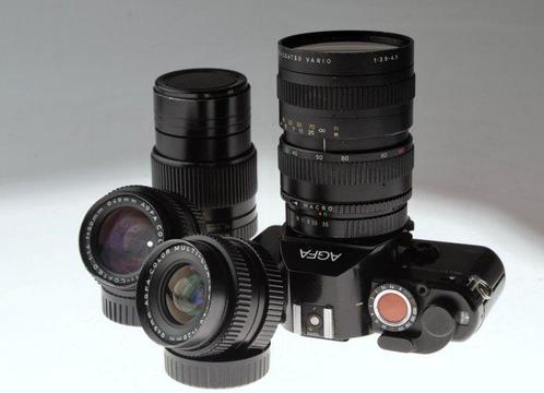 Agfa Selectronic 3 Set + 4 Objektive | Single lens reflex, Audio, Tv en Foto, Fotocamera's Analoog