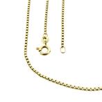 Gouden Venetiaanse schakel ketting | 69,5 cm (heren ketting), Ophalen of Verzenden, Gebruikt, Overige kleuren, Goud