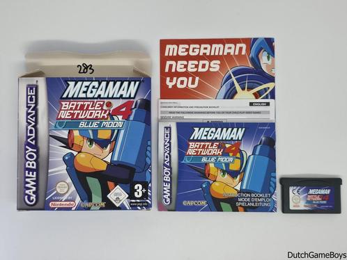 Gameboy Advance / GBA - Megaman Battle Network 4 - Blue Moon, Games en Spelcomputers, Games | Nintendo Game Boy, Gebruikt, Verzenden