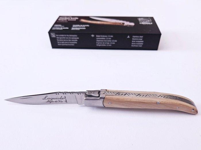 Laguiole - Pocket Knife - Maple Wood - style de - Zakmes, Antiek en Kunst, Antiek | Keukengerei