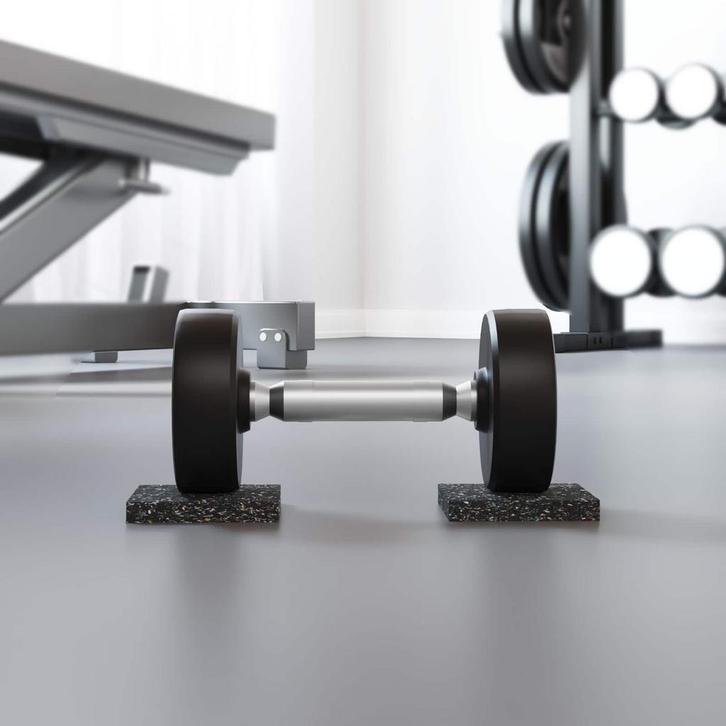 vidaXL Rubberen Roller Zwart Rubber, Zakelijke goederen, Overige Zakelijke goederen, Verzenden