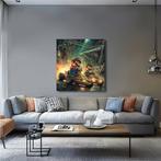 Canvas Fit - Alberto Ricardo - Mario y Luigi: Hermanos en la, Nieuw