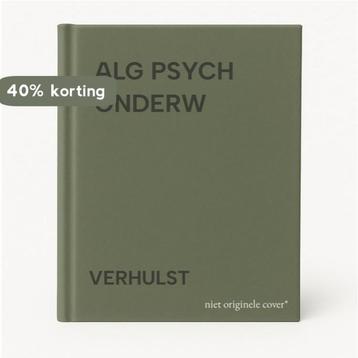 ALG PSYCH ONDERW 9789001903305 VERHULST, Verzenden, VERHULST