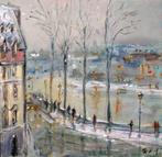 DENIS Pascal dit ROY. - Paris. Le quai Conti sous la, Antiek en Kunst