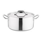 Kookpan | RVS/Aluminium | 12L | Div. Warmtebronnen | Incl., Verzenden, Nieuw in verpakking
